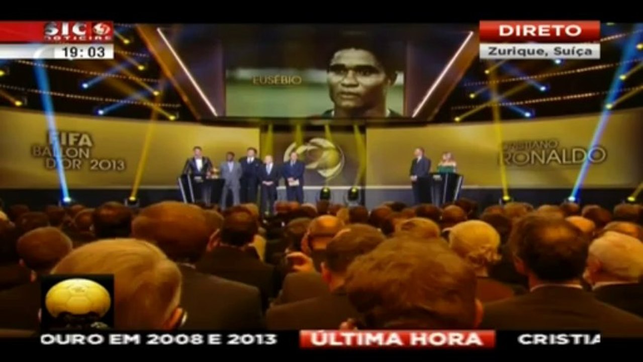 Discurso Emocionado de Cristiano Ronaldo após vencer a bola de ouro 2013