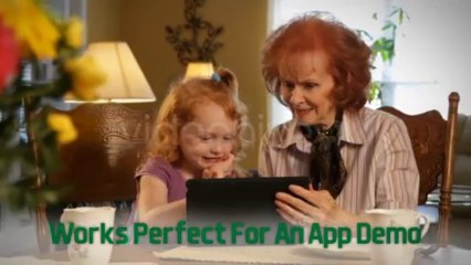 Grandchild Tablet App ScreenDub - After Effects Template