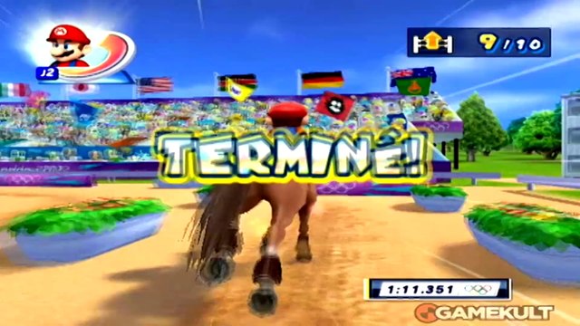 Mario & Sonic aux Jeux Olympiques de Londres 2012 - Saut d'obstacles