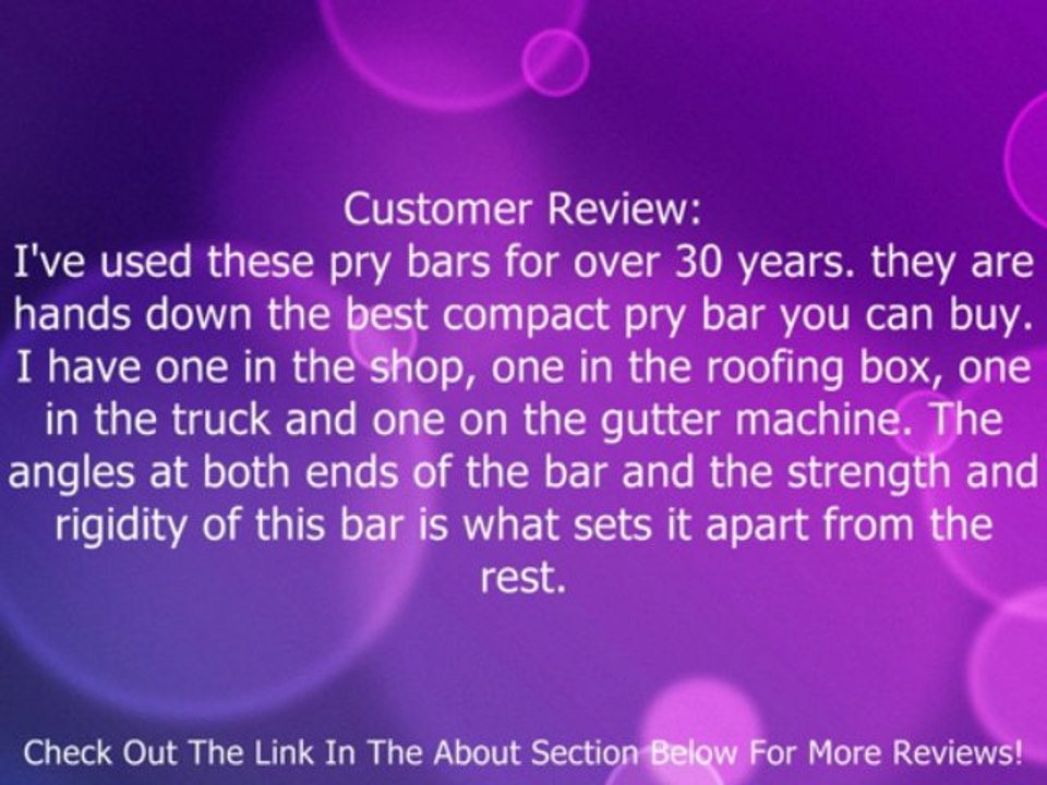 Estwing PB-18 18-Inch Pry Bar Review