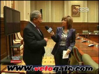 جولة عمرو موسى داخل لجنة الخمسين