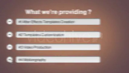 App Service Business Promotion - After Effects Template