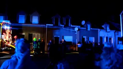 Etaples incendie rue du Pont des Trois Arches