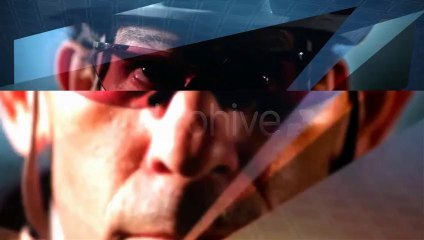 The Blue commercial display - After Effects Template