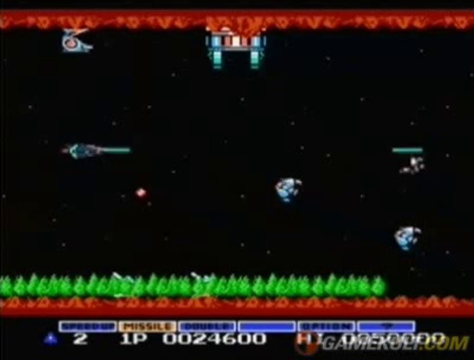 Gradius - Slalom à travers le feu ennemi