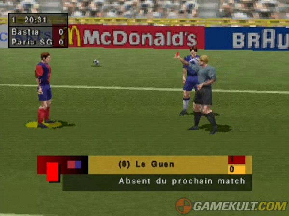 FIFA 98 : En route pour la coupe du monde - N'Gotty colle une praline