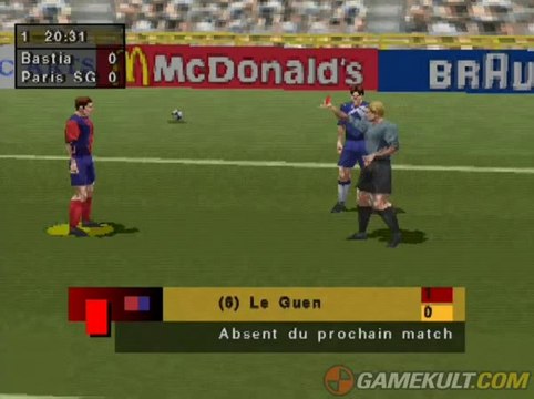 FIFA 98 : En route pour la coupe du monde - N'Gotty colle une praline