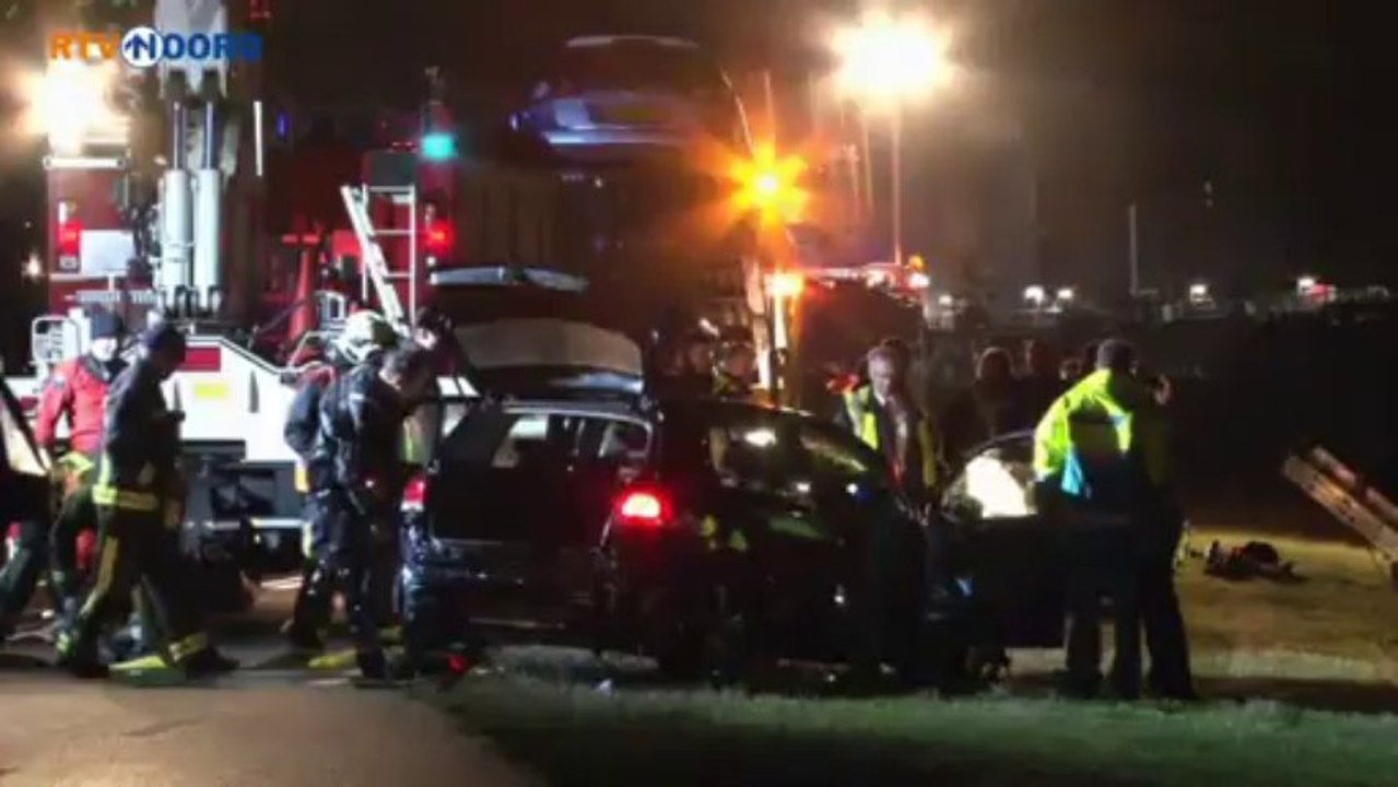 Dode bij ongeluk Winschoterdiep - RTV Noord