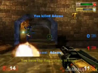 Unreal Tournament - Capture de drapeau dans le château