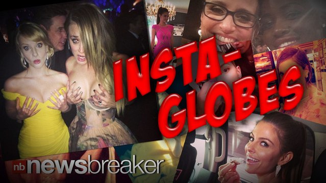INSTA-GLOBES: Celebrities Overshare Candid Instagram Selfies from Golden Globe Awards
