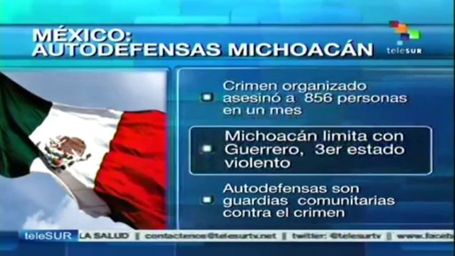 México: autodefensas de Michoacán surgen para enfrentar la violencia