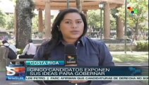 Costa Rica: Candidatos principales a la presidencia tuvieron su debate