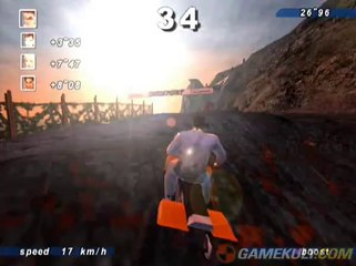 Sega Extreme Sports - Attention à la lave