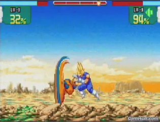 Dragon Ball Z Supersonic Warriors - Sangoku vs Majin Vegeta