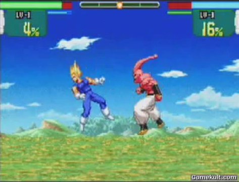 Dragon Ball Z Supersonic Warriors - Majin Vegeta vs Boo