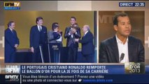 Le Soir BFM: Cristiano Ronaldo sacré Ballon d’Or - 13/01 1/4