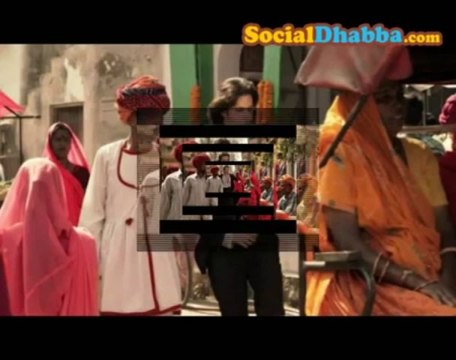 Hrithik Roshan on the sets for Rado Watch Ad Shoot in Jaipur India