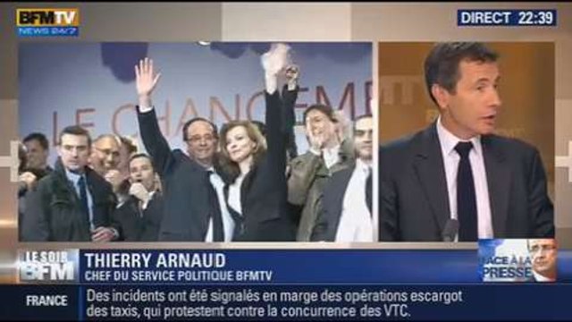 Le Soir BFM: La veille de la conférence de presse de François Hollande - 13/01 2/4