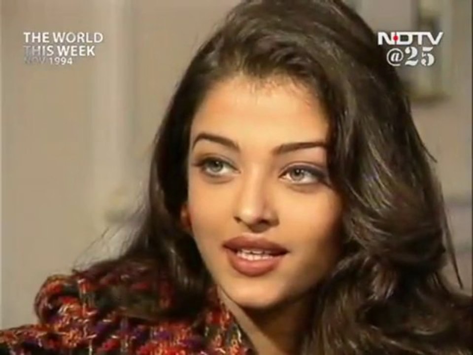 NDTV Classic Interview with Aishwarya Rai - 1994