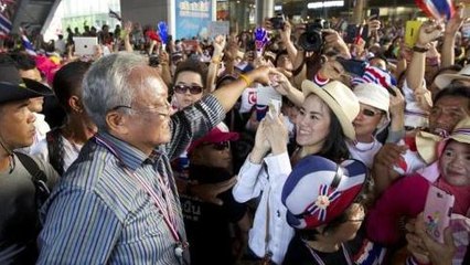 Bangkok shutdown protests under way
