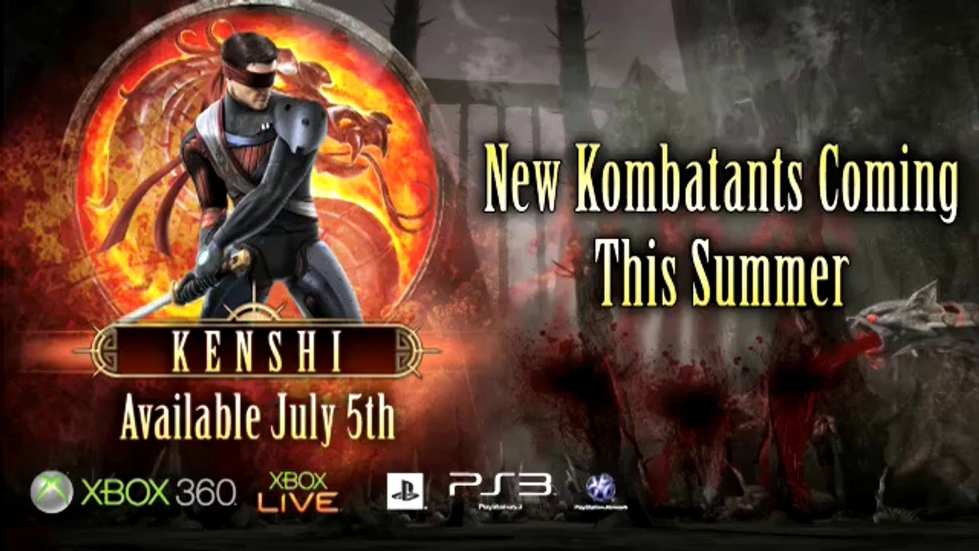 Mortal Kombat - Kenshi Trailer