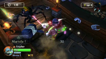 Skylanders Giants - Crusher fait un nettoyage de Printemps.