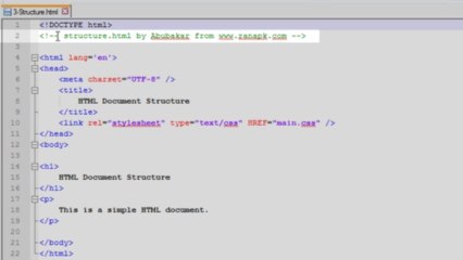learn html5 in Urdu lecture-3