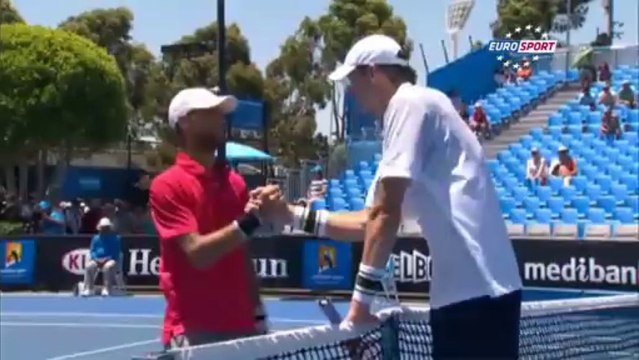 Avustralya Açık : Isner Give up