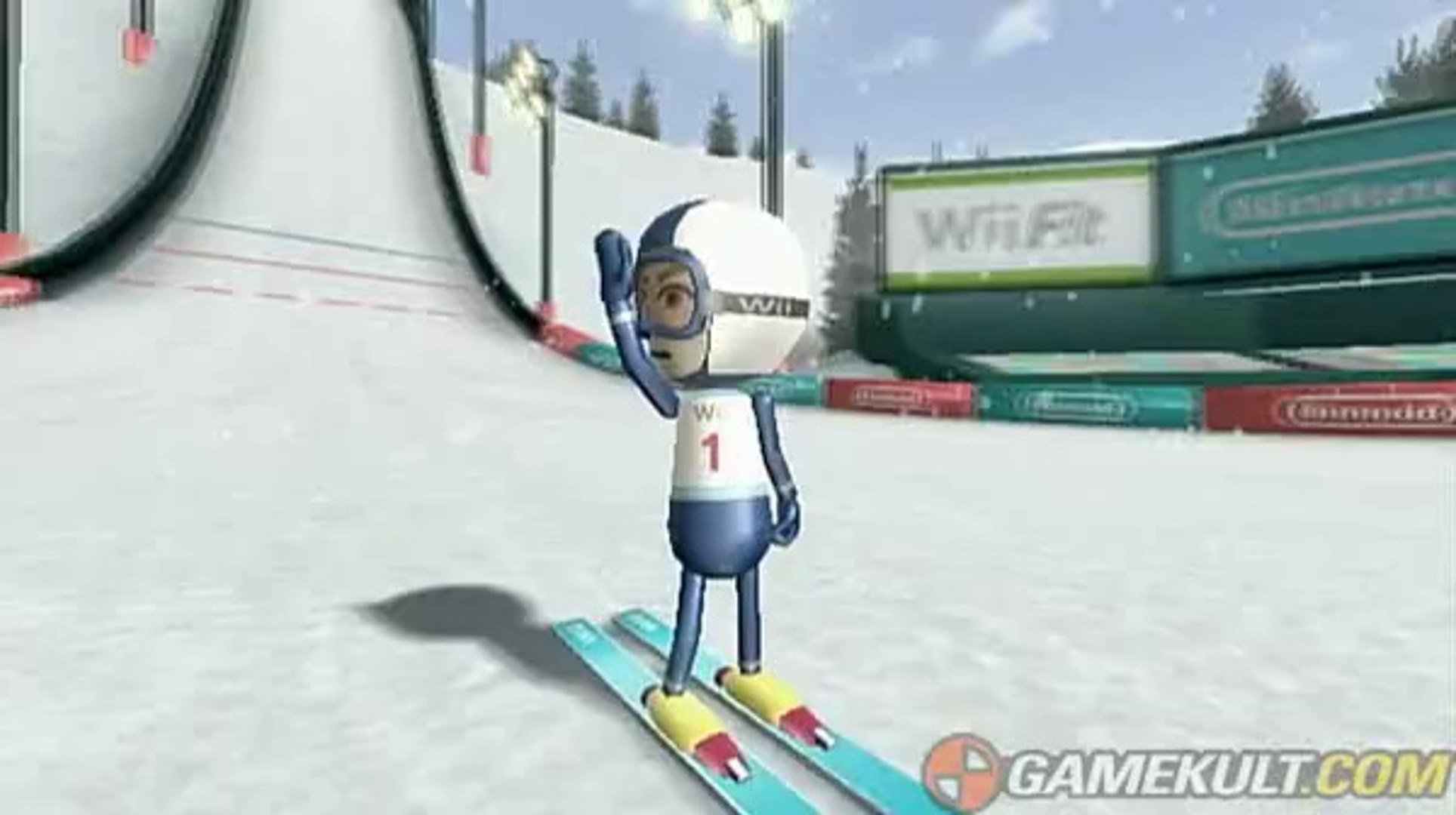 Wii Fit - Saut à ski - Vidéo Dailymotion