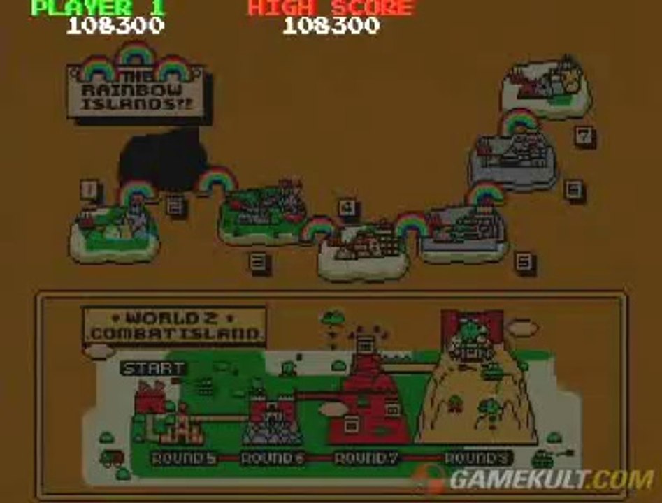 Bubble Bobble also featuring Rainbow Islands - Eric Cartman contre l'araignée sauteuse