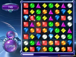 Bejeweled 2 Deluxe - Des cristaux à faire disparaître