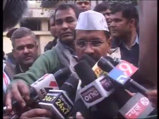 Arvind Kejriwal Talks With Media on Present Situation