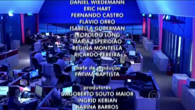 Jornal Nacional - Segunda-Feira - 13/01/2014 - Parte 4 [720p] [Final]