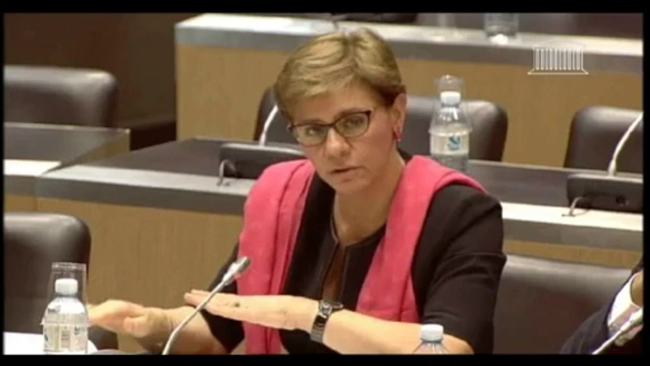 M. Gilles-Pierre Lévy, Pdt de chambre à la Cour des comptes et Mme Michèle Pappalardo, conseiller-maître - Jeudi 9 Janvier 2014