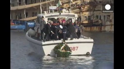 Homenaje a las víctimas del Costa Concordia en el segundo aniversario del accidente