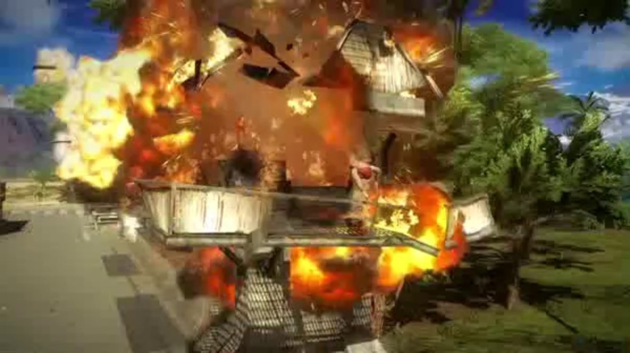 Just Cause 2 - Saut Bazooka