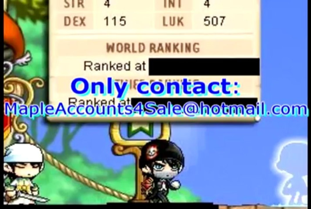 GameTag.com - Buy Sell Accounts - Maplestory Accounts For Sale (120 Nightlord)