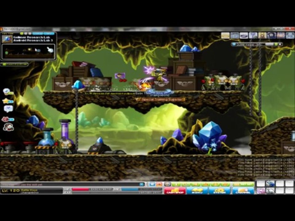 GameTag.com - Buy Sell Accounts - Selling Maple Story Account (Lvl 120 Battle Mage).wmv