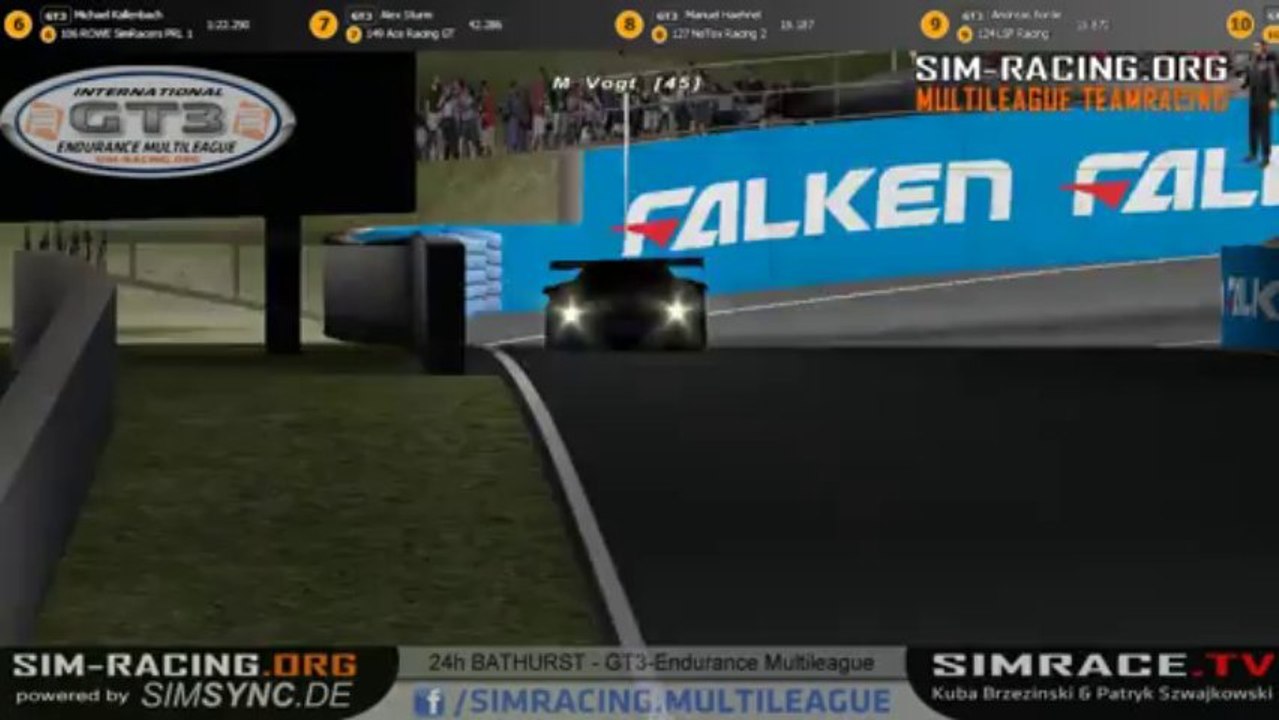 24h Bathurst Part 3 Split 2 - GT3 Endurance Multileague PL