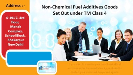 Trademark Class 4 | Lubricant and Fuel Products