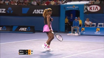 Download Video: Serena nie dała szans Barty, Kvitova poza turniejem