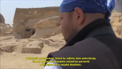 Exploring Tunnels UNDER Egypts Giza Plateau - Part 2 (ENG audio / SK titulky)