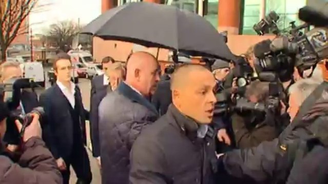 Bill Roache arrives for sex offences trial