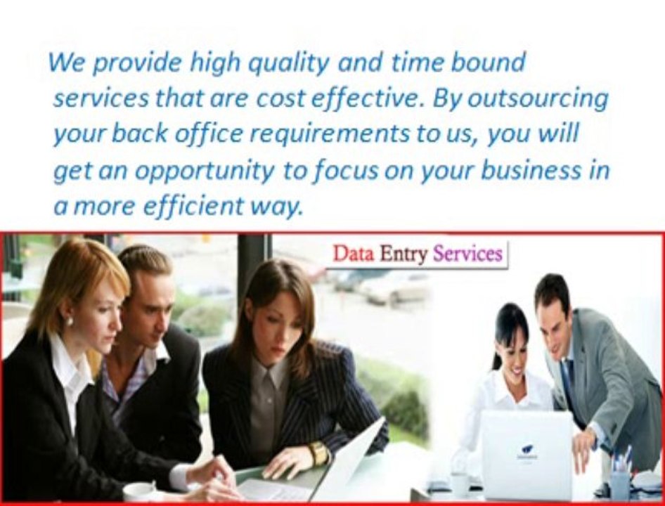Outsource Data Entry Services