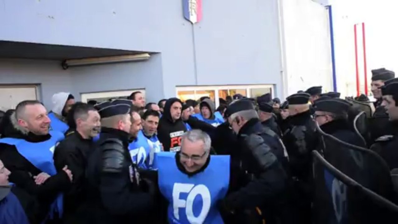 Vezin-le-Coquet, grève à la prison