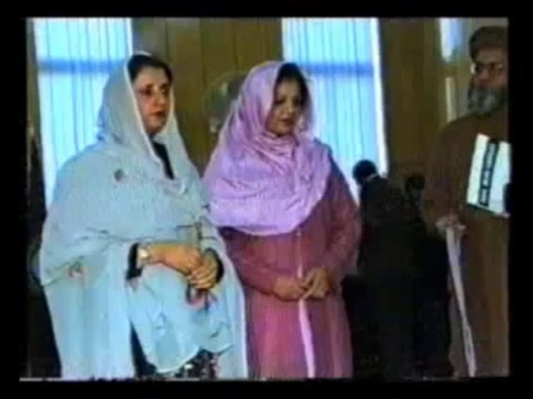 Students of Institute of Islamic Sciences Islamabad receiving medals. FBISE