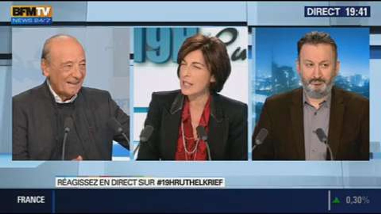 Jacques Séguéla et Sylvain Bourmeau: le face à face de Ruth Elkrief - 13/01