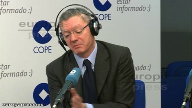 Gallardón espera que no haya penas paralelas con la Infanta