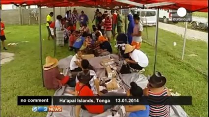 Severe tropical cyclone hits Tonga