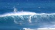 Un jetski avalé par une vague géante : JAWS!!!!